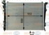 BEHR HELLA SERVICE 8MK 376 762-251 Radiator, engine cooling